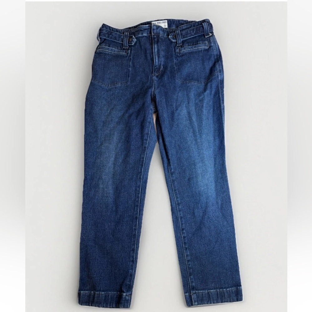 We The Free Women's Classic Blue Straight Leg Jeans size 30